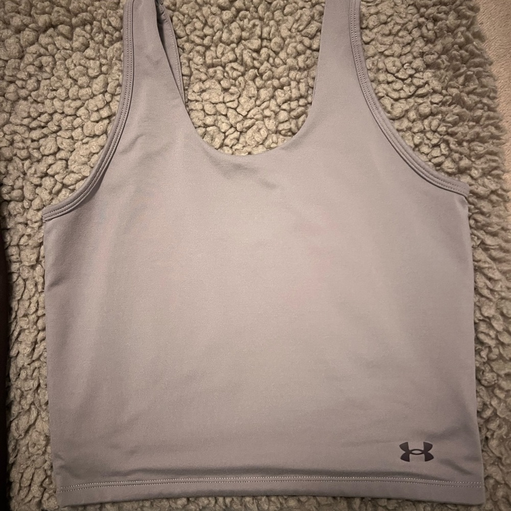 Under Armour Light Gray Athletic Tank